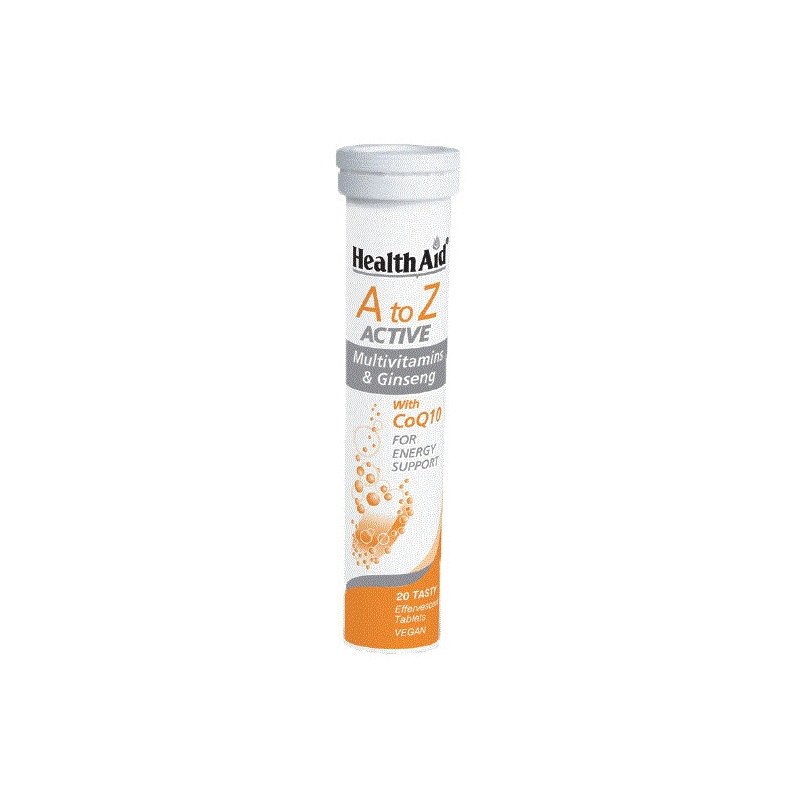 Health Aid Α ΤΟ Ζ ΑCTIVE Multivitamis+Q10 -TUTTI FRUTTI