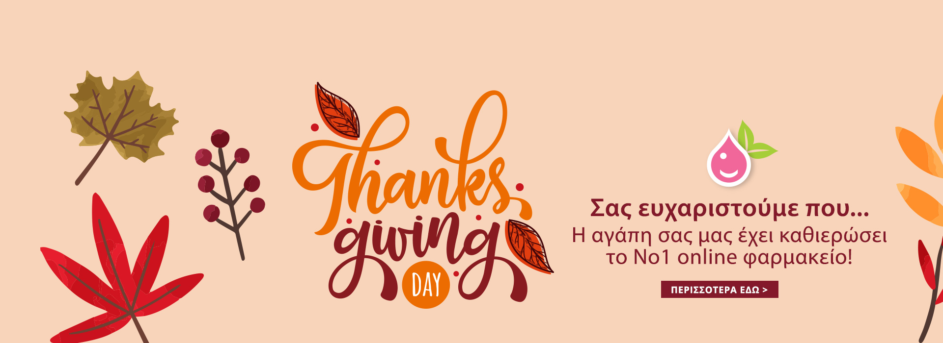 Thanksgiving Offers για 24 ώρες μόνο!